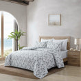 Load image into Gallery viewer, Bellemosa Brushed Microfibre Quilt Cover Set - Quilt Cover & Pillowcases - Paisley Grace