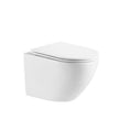 Load image into Gallery viewer, Mercio RAUL66 Rimless Wall-Hung Toilet Pan – Gloss White