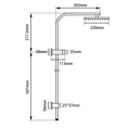Load image into Gallery viewer, Stainless Steel & Solid Brass - 10" Square Shower Station - Brushed Nickel