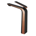 Load image into Gallery viewer, Tall Basin Mixer - Black and Rose Gold | ESPERIA