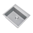 Load image into Gallery viewer, Carysil Granite Stone Single Bowl Kitchen Sink 560*510mm - Concrete Grey - Waltz