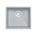 Load image into Gallery viewer, Granite Arete Stone Single Bowl Kitchen Sink 457x406mm - Concrete Grey