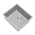 Load image into Gallery viewer, Granite Arete Stone Single Bowl Kitchen Sink 457x406mm - Concrete Grey