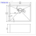 Load image into Gallery viewer, Stainless Steel Round Corner Handmade Single Bowl Kitchen Sink 600x450x300mm- Chrome Silver