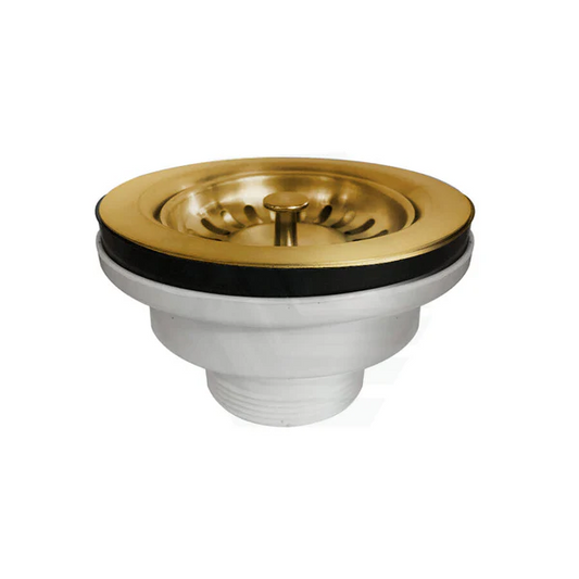 Kitchen Sink Waste / Sink Part - No Overflow - Brushed Gold