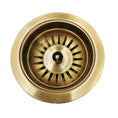 Load image into Gallery viewer, Kitchen Sink Waste / Sink Part - No Overflow - Brushed Gold