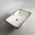 Load image into Gallery viewer, CLAYA UM-5337 Under Counter Ceramic Basin with Overflow– Gloss White