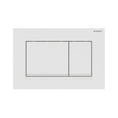 Load image into Gallery viewer, Geberit Sigma30 Dual Flush Plate – Matte White with White Trim