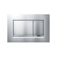 Load image into Gallery viewer, Geberit Sigma30 Dual Flush Plate – Matte Chrome with Chrome Trim