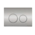 Load image into Gallery viewer, R&T Dual Flush Push Plate with Round Button – Chrome