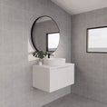 Load image into Gallery viewer, Vienna 750mm Wall Hung Fluted Vanity Cabinet - Matte White