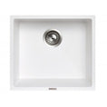 Load image into Gallery viewer, Granite Arete Stone Single Bowl Kitchen Sink 457x406mm - White