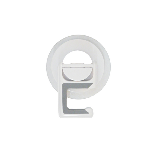 BOOMJOY Mop Broom Holder - Wall Mounted, No Drilling, Self-Adhesive (6pcs)