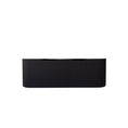 Load image into Gallery viewer, 1200mm matte black fluted wall hung double bowl vanity with soft curved corners. Modern design with optional stone tops, perfect for contemporary bathrooms.-Vanity-Cabinet Only-Ezymall AU