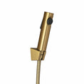 Load image into Gallery viewer, Maintain hygiene with this ABS Toilet Bidet Spray in brushed brass gold. Easy to install and use, providing a refreshing clean. A modern bathroom essential for personal hygiene.-Bidet-Ezymall AU
