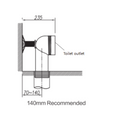 Load image into Gallery viewer, Arrow Armino Dual Flush Wash-down Two-piece Ceramic Toilet Suite – view 4