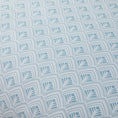 Load image into Gallery viewer, Tranquil blue brushed microfibre quilt cover set with soft geometric lines. Smooth, durable, and easy-care. Includes 1 quilt cover and 2 pillowcases.-Bedding-Single-Ezymall AU