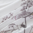 Load image into Gallery viewer, Soft brushed microfibre quilt cover set with yellow and grey wildflowers. Cozy, elegant, and easy-care. Includes 1 quilt cover and 2 pillowcases.-Bedding-Single-Ezymall AU
