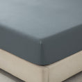 Load image into Gallery viewer, Enjoy soft, breathable comfort with our Premium Cotton Twill Fitted Sheet, durable, elegant, and designed for a smooth, secure fit every night.-Bedding-Single-Ezymall AU