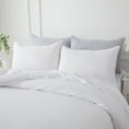 Load image into Gallery viewer, Experience lasting comfort with our Premium Cotton Pillowcase Set, soft, breathable, and beautifully woven for strength and timeless style.-Bedding-Ezymall AU