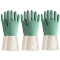 Load image into Gallery viewer, Keep your hands protected with BOOMJOY heavy-duty cleaning gloves. This 3 pairs of latex gloves are perfect for all your cleaning needs. Durable and comfortable, these green gloves are a must-have.-Cleaning Products-Ezymall AU