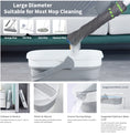 Load image into Gallery viewer, Get the BOOMJOY Collapsible Bucket in grey. This 14L foldable multipurpose water bucket is perfect for saving space. Order now for easy storage!-Cleaning Products-Ezymall AU