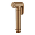 Load image into Gallery viewer, Brass round toilet bidet spray in brushed copper – product view 2