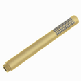 Load image into Gallery viewer, Brass single function handheld shower head round brushed brass gold