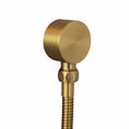 Load image into Gallery viewer, The CADDENCE Shower Rail in Brushed Brass Gold offers a warm and modern solution for your bathroom. Made from stainless steel, this shower rail combines durability with style. Shop now at Ezymall Australia!-Shower Rail-Ezymall AU