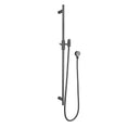Load image into Gallery viewer, Upgrade your shower with the CADDENCE Shower Rail in stainless steel with a gunmetal grey finish. This rail combines durability with a modern aesthetic, enhancing your showering experience.-Shower Rail-Ezymall AU