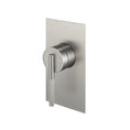 Load image into Gallery viewer, Caddence wall mixer tap solid brass brushed nickel silver