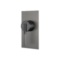 Load image into Gallery viewer, Upgrade your bathroom with the CADDENCE wall mixer in solid brass with gunmetal grey finish. Modern design and durable construction. Shop now!-Wall Mixer-Ezymall AU
