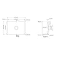 Load image into Gallery viewer, Premium 762mm Carysil fireclay sink in Snova White. Deep single bowl design with chopping board, sink grid and durable fireclay construction.-Kitchen Sink-Ezymall AU