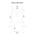 Load image into Gallery viewer, White granite single bowl kitchen sink made from durable granite quartz stone, offering flexible installation options and a compact, modern design.-Kitchen Sink-Ezymall AU