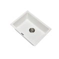 Load image into Gallery viewer, The Carysil granite stone kitchen sink in white offers a sleek and durable option. Measuring 610*457mm, this single bowl sink is easy to clean and maintain. Perfect for any home.-Kitchen Sink-Ezymall AU