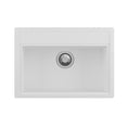 Load image into Gallery viewer, Carysil granite stone single bowl kitchen sink 680 x 500 x 220 mm white