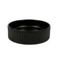 Load image into Gallery viewer, CLAYA Lucid-40 above counter basin in matte black ceramic. 400mm round basin for modern bathrooms.-Basin Sink-Ezymall AU