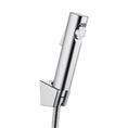 Load image into Gallery viewer, Complete chrome bidet spray set with brass diverter. Easy to install, durable and hygienic solution for modern bathrooms.-Bidet-Ezymall AU