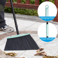 Load image into Gallery viewer, The DALIPER Heavy-Duty Angled Outdoor Broom features a 60° bristle design and a 140cm adjustable handle. Perfect for outdoor cleaning. Get yours today!-Cleaning Products-1 x Heavy Duty Broom-Ezymall AU