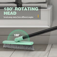 Load image into Gallery viewer, Clean grout and tiles with the DALIPER Swivel Grout Brush. Perfect for bathroom floors. Get yours today at Ezymall with fast shipping across Australia!-Cleaning Products-Ezymall AU