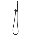 Load image into Gallery viewer, Upgrade your shower with our Fixed Round Shower Rail. Includes Handheld Shower Head, Stainless Steel & Solid Brass in Black. Durable, stylish, and easy to install.-Shower Station-Ezymall AU