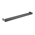 Load image into Gallery viewer, Modernize your bathroom with the IVANO Stainless Steel 800mm Double Towel Rail in Gunmetal Dark Grey. Durable, stylish, and rust-resistant. Keep your towels neatly displayed.-Towel Rail-Ezymall AU