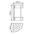 Load image into Gallery viewer, Stainless Steel Double Bath Caddy - Black, IVANO – alternate view 2