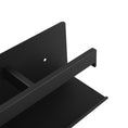 Load image into Gallery viewer, Upgrade your bathroom with the IVANO Stainless Steel Double Toilet Paper Holder in Black. Durable, stylish, and easy to install. Shop now at Ezymall!-Toilet Paper Holder-Ezymall AU