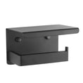 Load image into Gallery viewer, Keep your bathroom organized with the IVANO Stainless Steel Toilet Paper Holder in sleek black. Durable, stylish, and easy to install. Perfect for any modern bathroom. Buy now!-Toilet Paper Holder-Ezymall AU