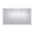 Load image into Gallery viewer, Buy LED Mirror Shaving Cabinet with three doors (1500x720mm). Enjoy adjustable lighting & defogging features. Perfect for your bathroom. Shop now!-Shaving Cabinet-Ezymall AU