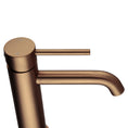 Load image into Gallery viewer, Upgrade your basin with this solid brass short basin mixer in brushed copper from LUCID PIN. Durable, stylish, and easy to install. Shop now!-Basin Mixer-Ezymall AU