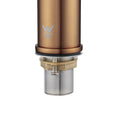 Load image into Gallery viewer, Upgrade your basin with this solid brass short basin mixer in brushed copper from LUCID PIN. Durable, stylish, and easy to install. Shop now!-Basin Mixer-Ezymall AU