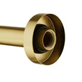 Load image into Gallery viewer, Upgrade your basin with the LUCID PIN spout in brushed brass gold. Made from solid brass, this spout combines durability with a touch of elegance. Perfect for any modern bathroom. Shop now!-Spout-Ezymall AU