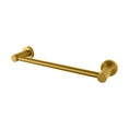 Load image into Gallery viewer, Elevate your bathroom with the LUCID PIN brushed brass gold hand towel rail. This 300mm stainless steel rail combines durability with a touch of luxury. Shop now at Ezymall!-Hand Towel Rail-Ezymall AU